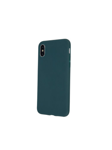 Силиконов кейс iPaky матиран, За Xiaomi Redmi Note 12 5G/Poco X5, Тъмнозелен