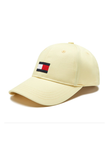 Tommy Hilfiger Шапка с козирка Big Flag AU0AU01668 Жълт