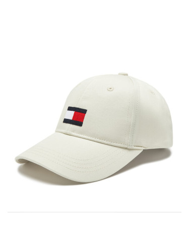 Tommy Hilfiger Шапка с козирка AU0AU01668 Екрю