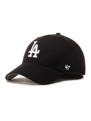 47 Brand Шапка с козирка Mlb Los Angeles Dodgers '47 Mvp B-MVP12WBV-BKJ Черен