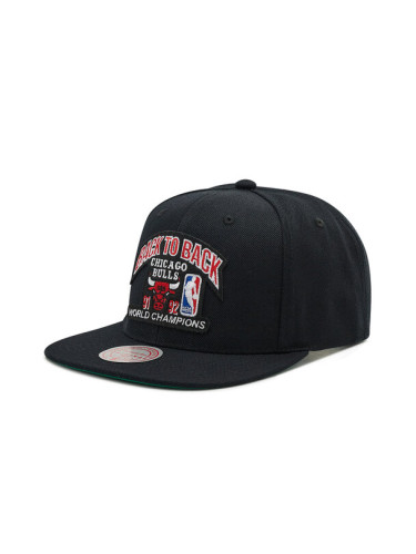 Mitchell & Ness Шапка с козирка HHSS3131 Черен