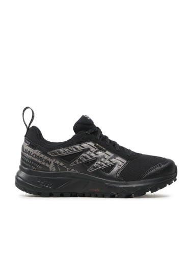 Salomon Сникърси Wander GORE-TEX L47149500 Черен