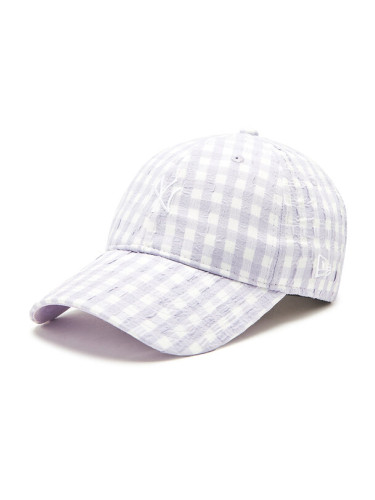 New Era Шапка с козирка Gingham 9Twent 60358047 Виолетов