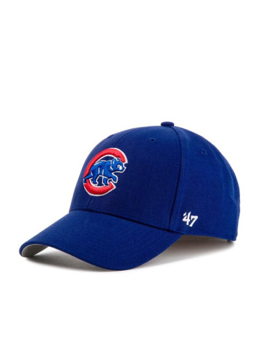 47 Brand Шапка с козирка Chicago Cubs B-MVP05WBV-DLA Тъмносин