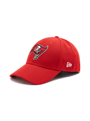 New Era Шапка с козирка Tampa Bay Buccaneers 9Forty 12494445 Червен