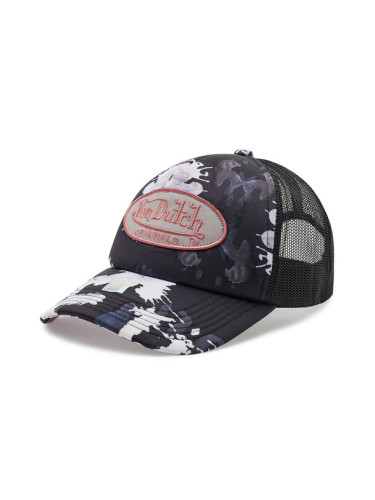 Von Dutch Шапка с козирка Tampa 7030171 Черен