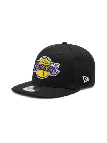 New Era Шапка с козирка 9Fifty Los Angeles Lakers 60245408 Черен