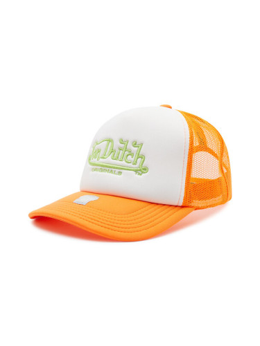 Von Dutch Шапка с козирка Trucker Atlanta 7030140 Оранжев