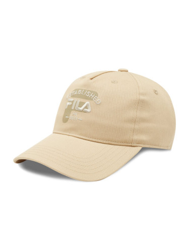 Fila Шапка с козирка Barnaul 5 Panel Cap With Elevated Basic Logo FCU0086 Бежов