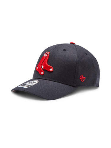 47 Brand Шапка с козирка MLB Boston Red Sox '47 MVP B-MVP02WBV-A1 Тъмносин