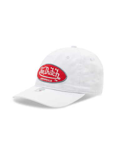 Von Dutch Шапка с козирка 7030214 Бял