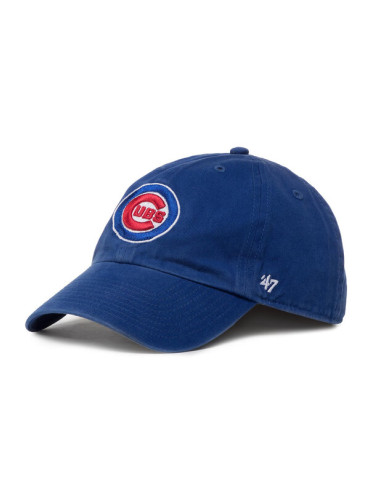 47 Brand Шапка с козирка Mlb Chicago Cubs '47 Clean Up B-RGW05GWS-RYB Тъмносин