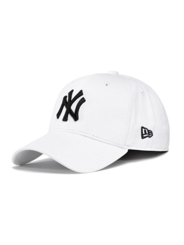 New Era Шапка с козирка 940 Leag Basic Neyy 10745455 Бял