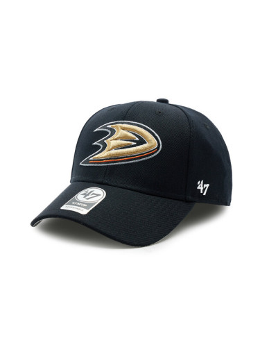47 Brand Шапка с козирка NHL Anaheim Ducks '47 MVP H-MVP25WBV-BKC Черен
