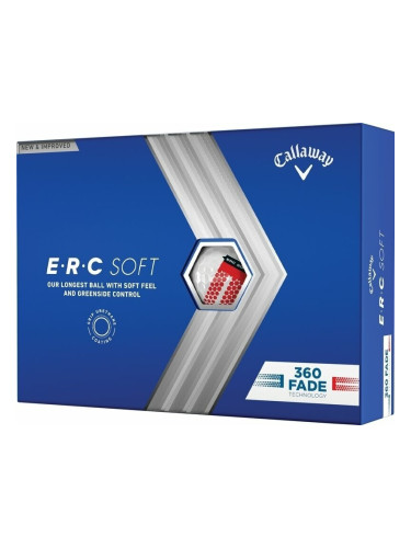 Callaway ERC Soft 2023 White 360 Fade Нова топка за голф