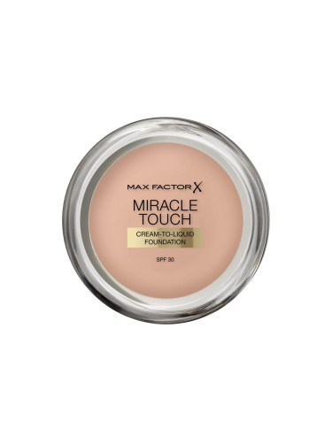 Max Factor Miracle Touch Cream-To-Liquid SPF30 Фон дьо тен за жени 11,5 g Нюанс 055 Blushing Beige