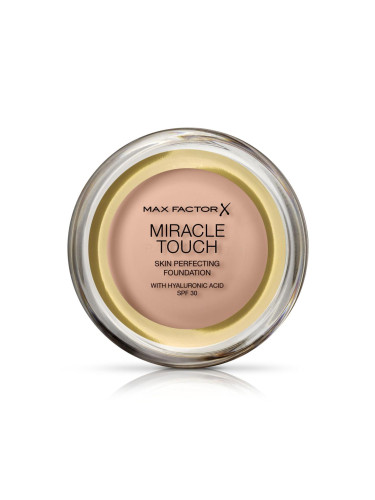 Max Factor Miracle Touch Skin Perfecting SPF30 Фон дьо тен за жени 11,5 g Нюанс 055 Blushing Beige