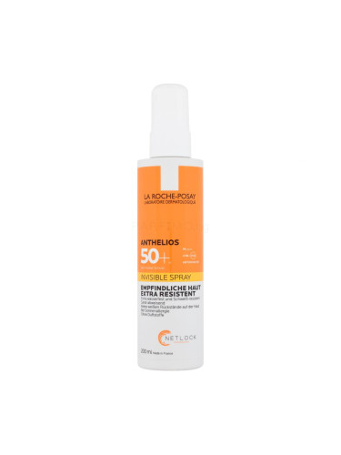 La Roche-Posay Anthelios Invisible Spray SPF50+ Слънцезащитна козметика за тяло за жени 200 ml