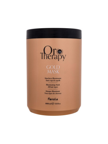 Fanola Oro Therapy 24K Gold Mask Маска за коса за жени 1000 ml
