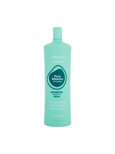 Fanola Vitamins Pure Balance Shampoo Шампоан за жени 1000 ml