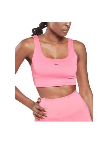 REEBOK Workout Ready Rib Bra Pink