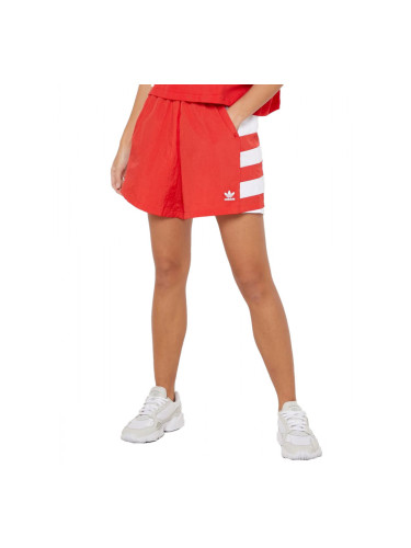 ADIDAS Originals Large Logo Shorts Red/White