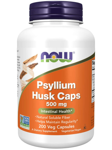 Psyllium Husk 500 мг - 200 Капсули