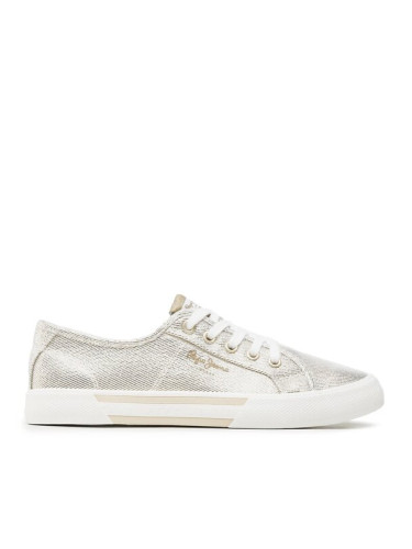 Pepe Jeans Гуменки Brady Party W PLS31439 Златист