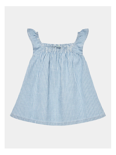 United Colors Of Benetton Ежедневна рокля 47PQAV00A Син Regular Fit