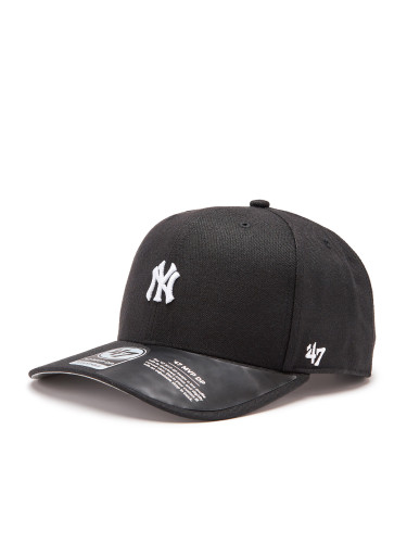 Шапка с козирка 47 Brand MLB New York Yankees Base Runner 47 MVP DP B-BRMDP17WBP-BK Черен