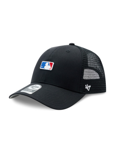 Шапка с козирка 47 Brand MLB Batter Man Logo Base Runner Mesh '47 MVP MLB-BRNMS01CTP-BK Черен