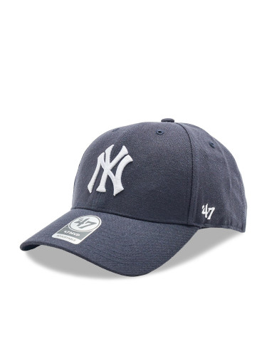 Шапка с козирка 47 Brand MLB New York Yankees '47 MVP SNAPBACK B-MVPSP17WBP-NYC Тъмносин
