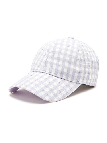 Шапка с козирка New Era Gingham 9Twent 60358047 Виолетов