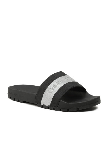 Чехли Calvin Klein Jeans Truck Slide Refl YM0YM00733 Черен