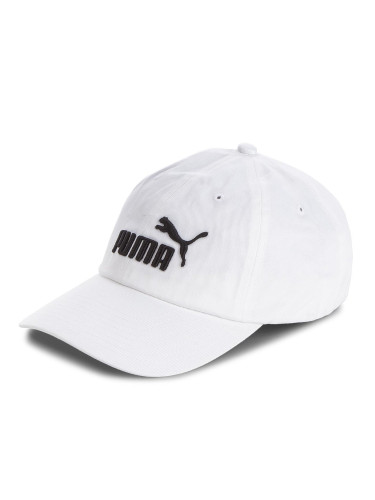 Шапка с козирка Puma Ess Cap 052919 Бял