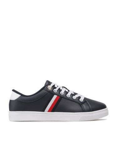 Сникърси Tommy Hilfiger Essential Webbing Cupsole FW0FW07378 Тъмносин