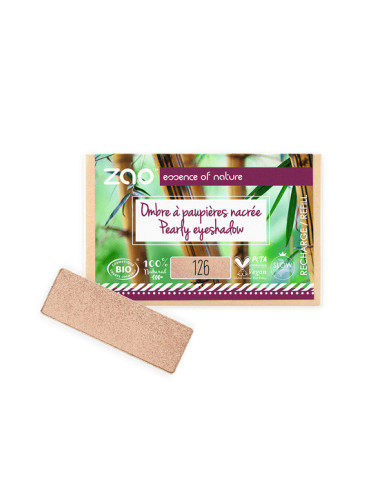 ZAO Organic - Перлени сенки за очи - пълнител