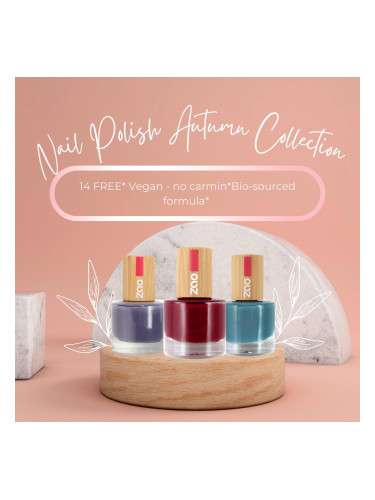 ZAO Organic - Лак за нокти Autumn Collection
