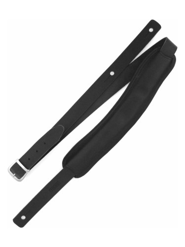 Richter Slim Deluxe Buffalo Black Каишка за китара Black