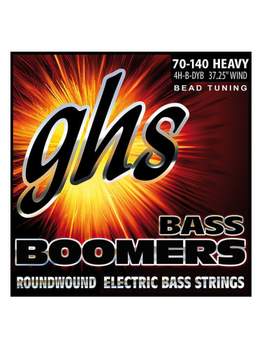 GHS 3045-4-H-B-DYB Boomers Струни за бас китара