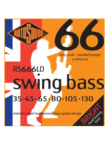 Rotosound RS 666 LD Струни за 6-струнна бас китара