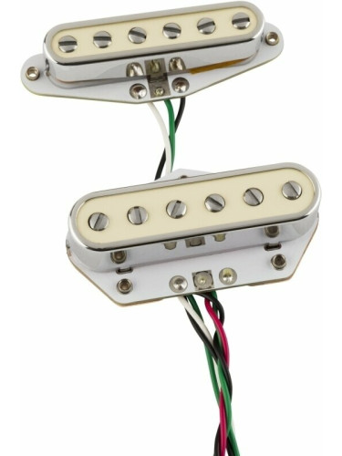 Fender Cobalt Chrome Telecaster Pickup Set Cream Адаптер за китара