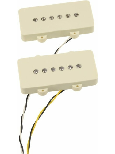 Fender Cunife/Cobalt Chrome Jazzmaster Pickup Set Cream Адаптер за китара