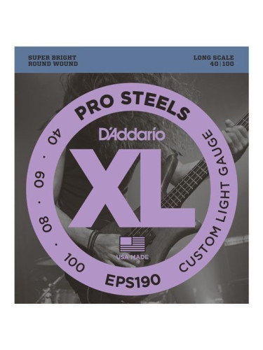 D'Addario EPS190 Струни за бас китара