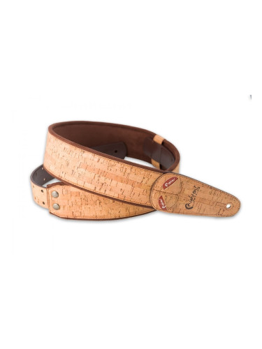 RightOnStraps Mojo Колан за китара Cork Beige