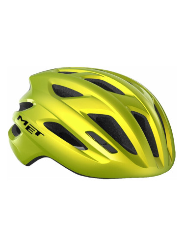 MET Idolo MIPS Lime Yellow Metallic/Glossy XL (59-64 cm) Каска за велосипед