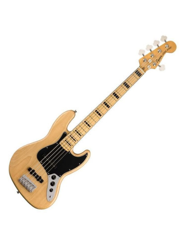 Fender Squier Classic Vibe '70s Jazz Bass V MN Natural 5-струнна бас китара