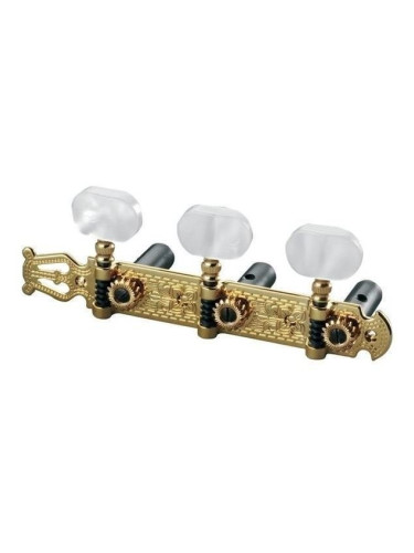 Schaller LGO 1 Baseplate 3 L Gold Тунинг част за китара