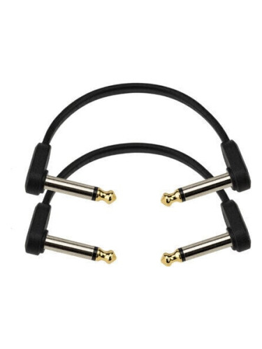 D'Addario Flat Patch Cable 10 cm Ъглов - Ъглов Пач кабел