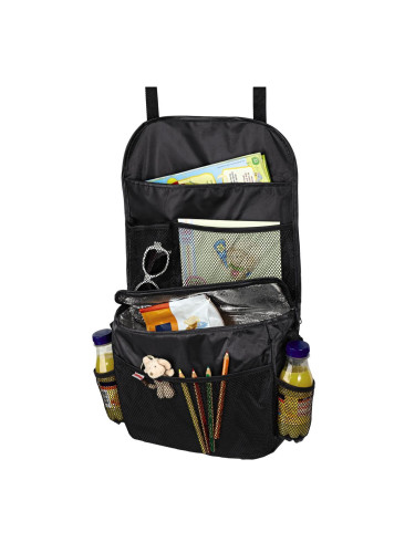 Чанта-органайзер HAMA, За седалка на кола, Черна, 83961